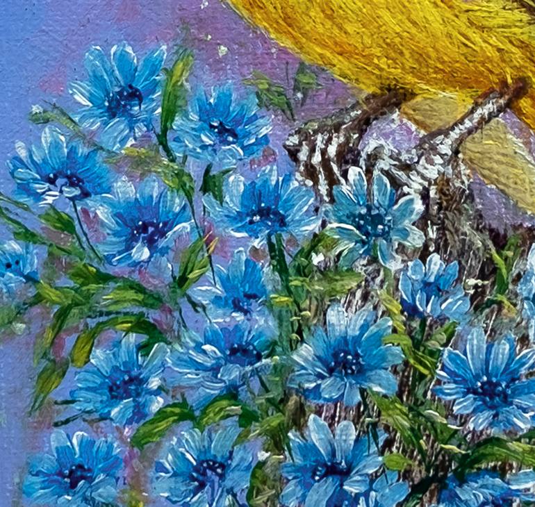 Original Realism Animal Painting by Anastasia Woron 