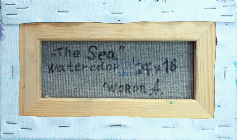 Original Realism Seascape Painting by Anastasia Woron 