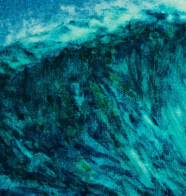 Original Realism Seascape Painting by Anastasia Woron 