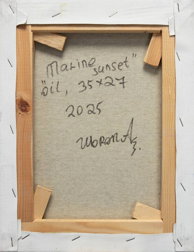 Original Impressionism Seascape Painting by Anastasia Woron 