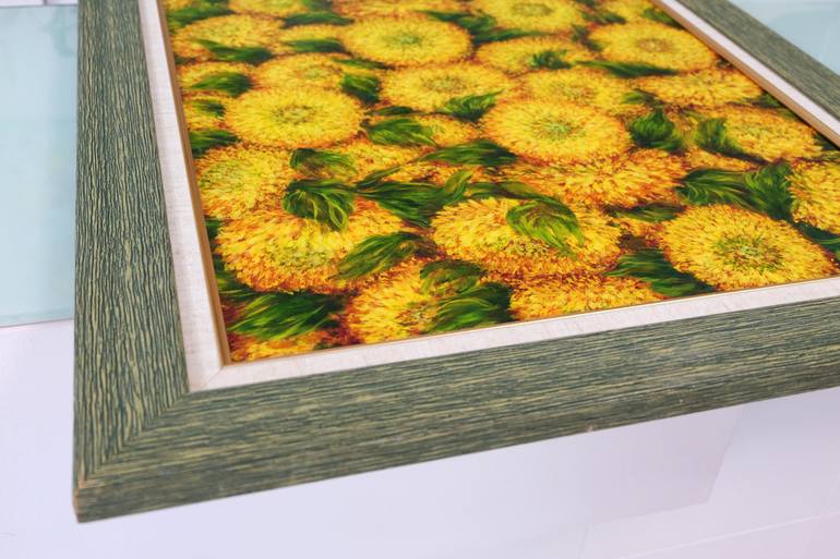 Original Figurative Floral Painting by Anastasia Woron 