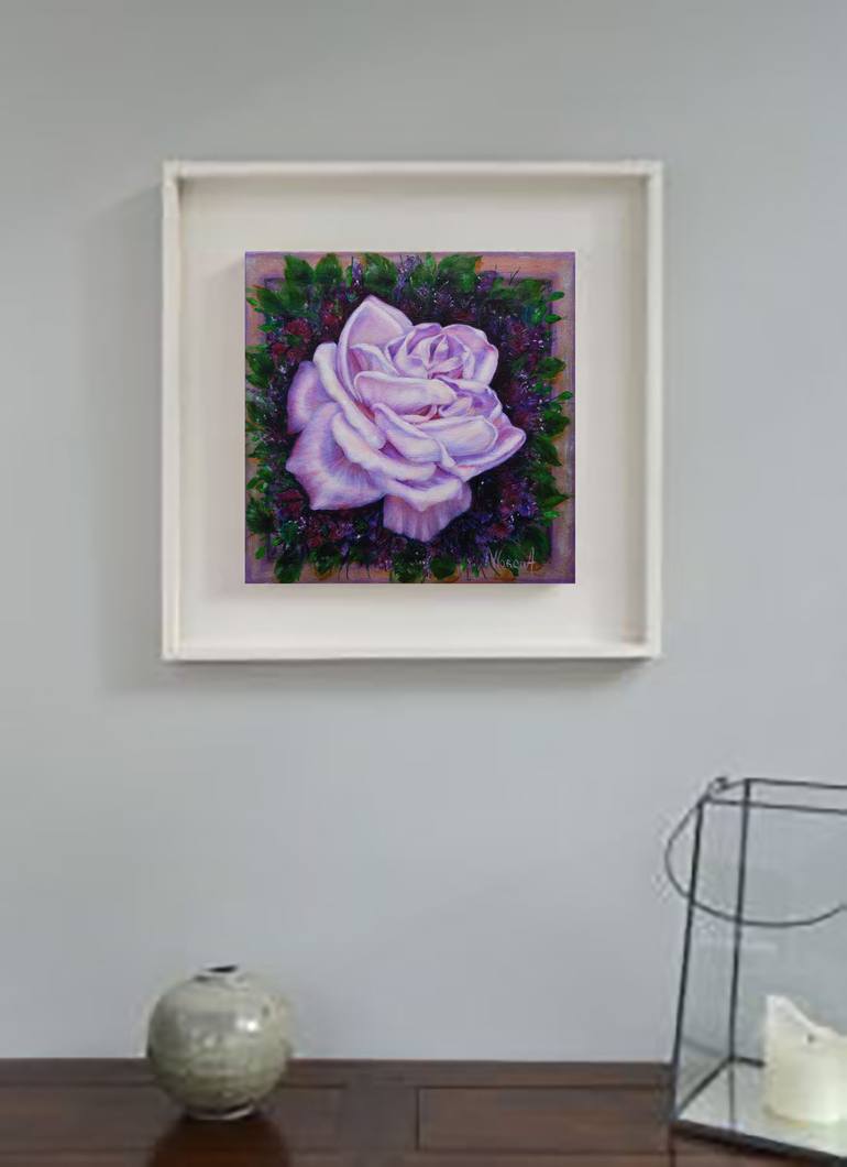 Original Figurative Floral Painting by Anastasia Woron 