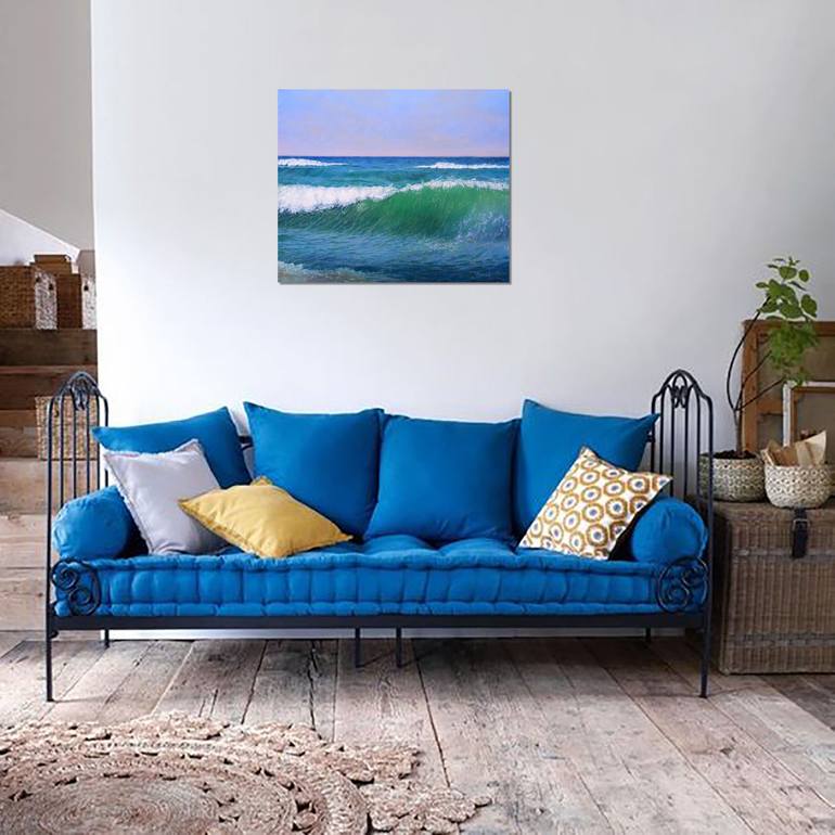 Original Other Seascape Painting by Anastasia Woron 