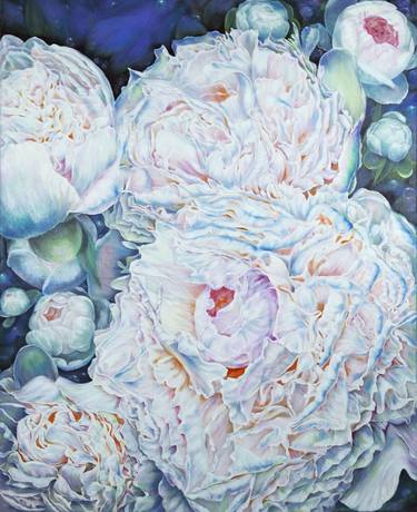 Print of Figurative Floral Paintings by Anastasia Woron