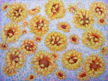 Print of Floral Paintings by Anastasia Woron