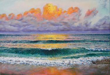 Original Seascape Paintings by Anastasia Woron