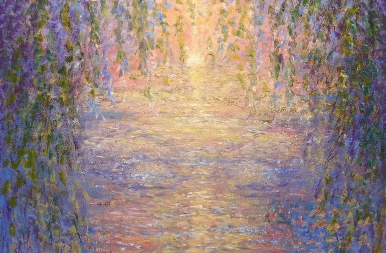 Original Fine Art Fantasy Painting by Anastasia Woron 
