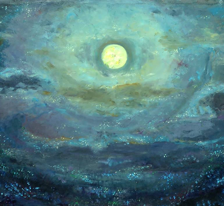 Original Figurative Fantasy Painting by Anastasia Woron 