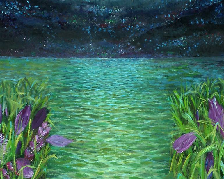 Original Figurative Fantasy Painting by Anastasia Woron 