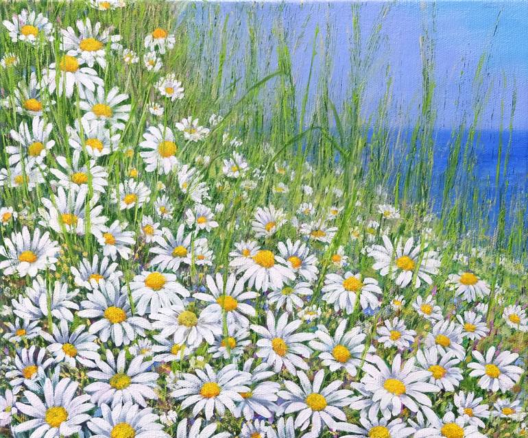 Original Figurative Landscape Painting by Anastasia Woron 