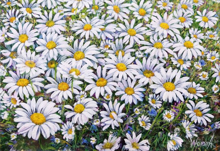 Original Figurative Landscape Painting by Anastasia Woron 