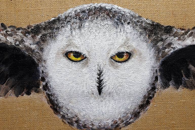 Original Expressionism Animal Painting by Anastasia Woron 