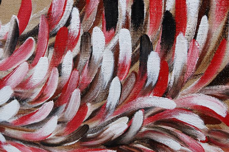 Original Expressionism Animal Painting by Anastasia Woron 