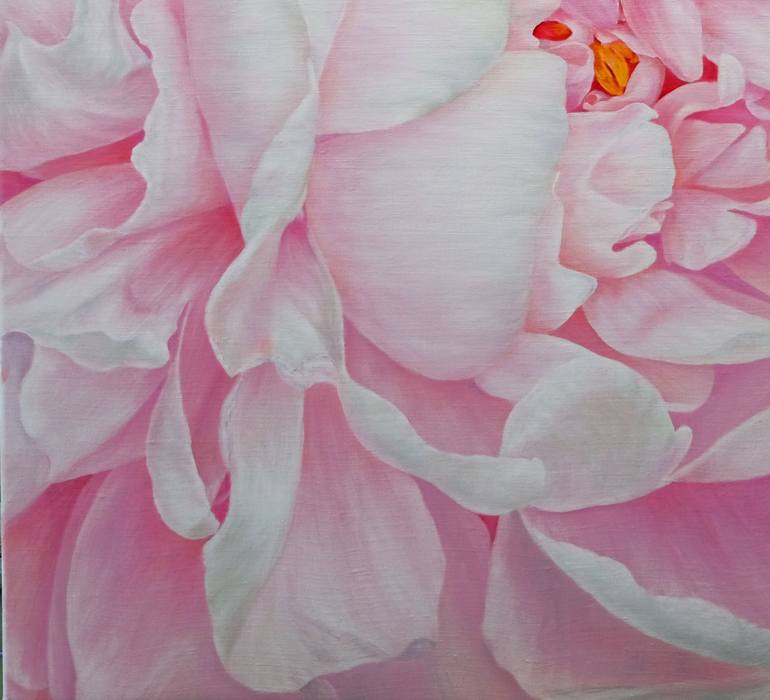 Original Floral Painting by Anastasia Woron 