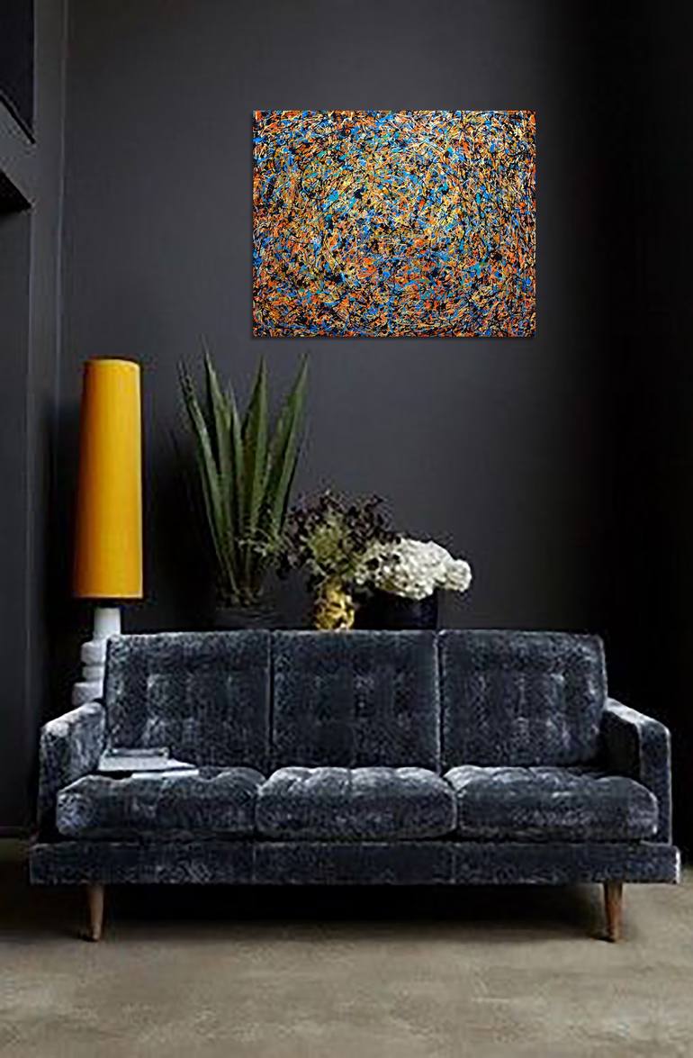 Original Abstract Painting by Anastasia Woron 