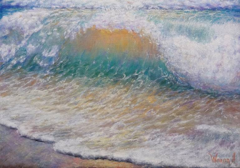 Original Seascape Painting by Anastasia Woron 