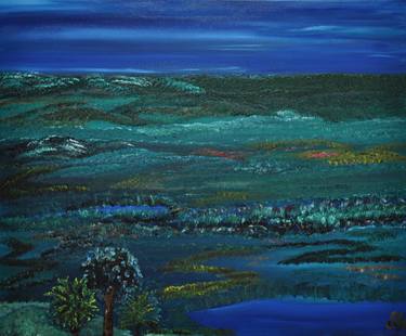 Original Landscape Painting by Miro Tomarkin