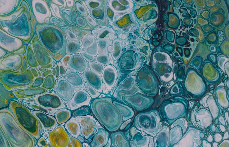 Original Abstract Expressionism Abstract Painting by Elizaveta Tarasova