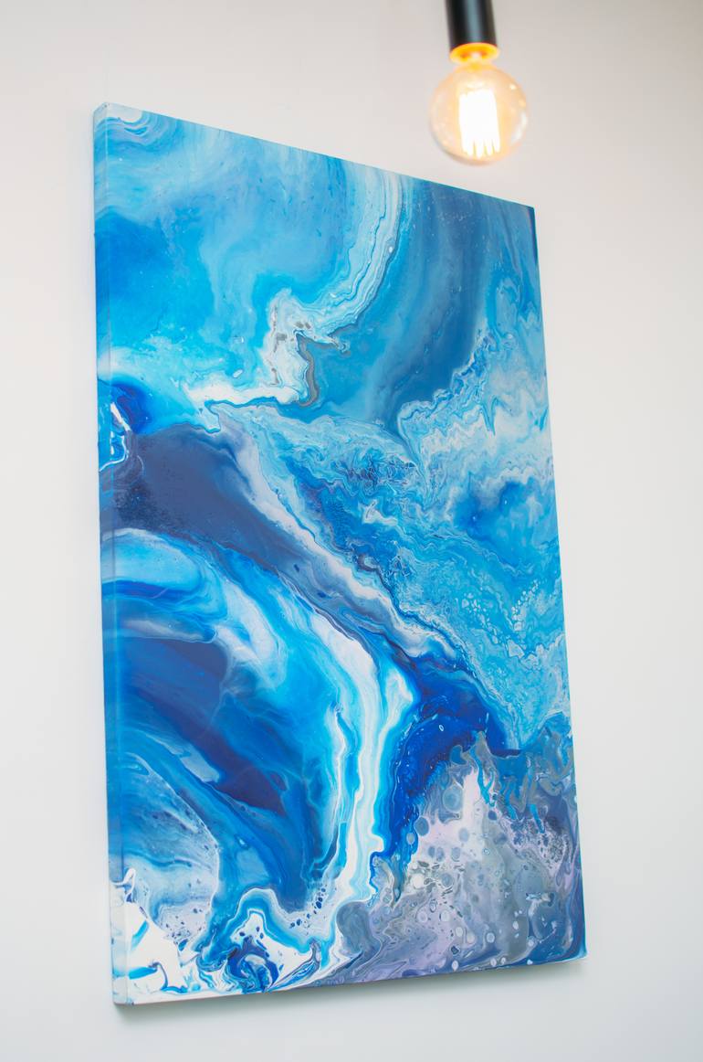 Original Abstract Expressionism Abstract Painting by Elizaveta Tarasova