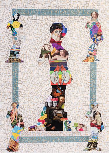 Print of World Culture Collage by Cassiana Castagna