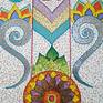 Ahimsa paper mosaic 1