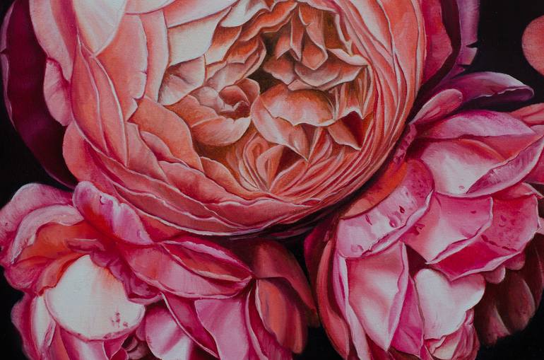 Original Fine Art Floral Painting by Оlena Mirkotan