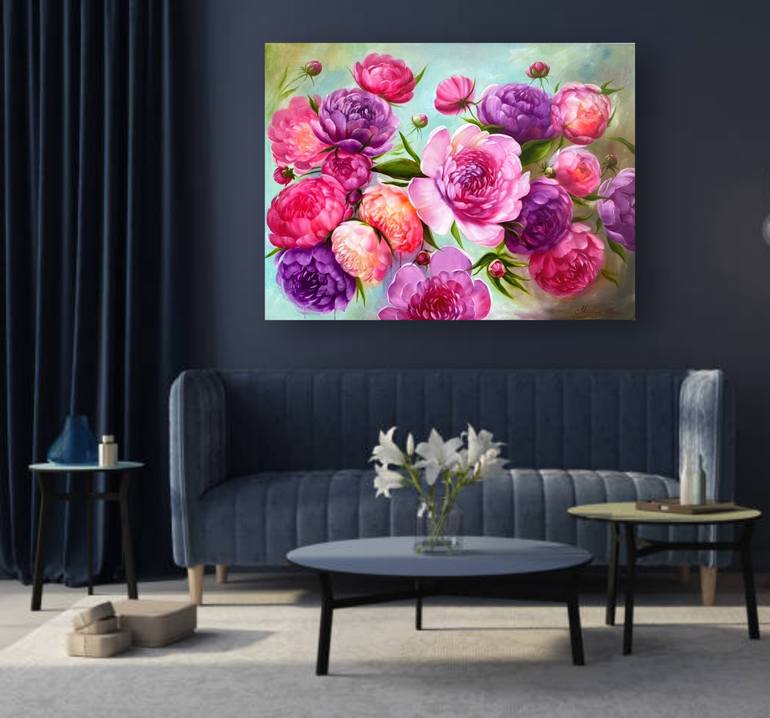 Original Fine Art Floral Painting by Оlena Mirkotan