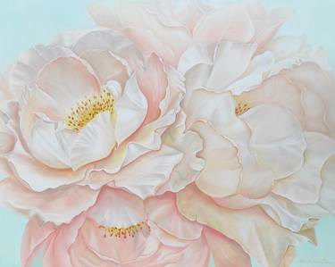 Original Realism Floral Painting by Оlena Mirkotan