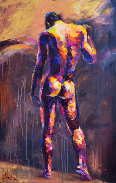 Original Impressionism Nude Paintings by Luba Martlet