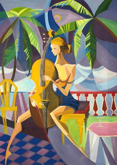 Print of Music Paintings by Apollonas Soben