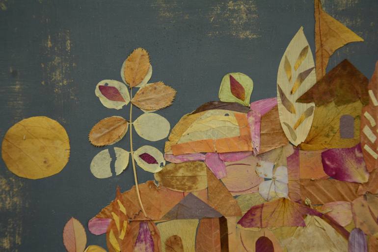 Original Conceptual Architecture Collage by Nani Potskhverashvili
