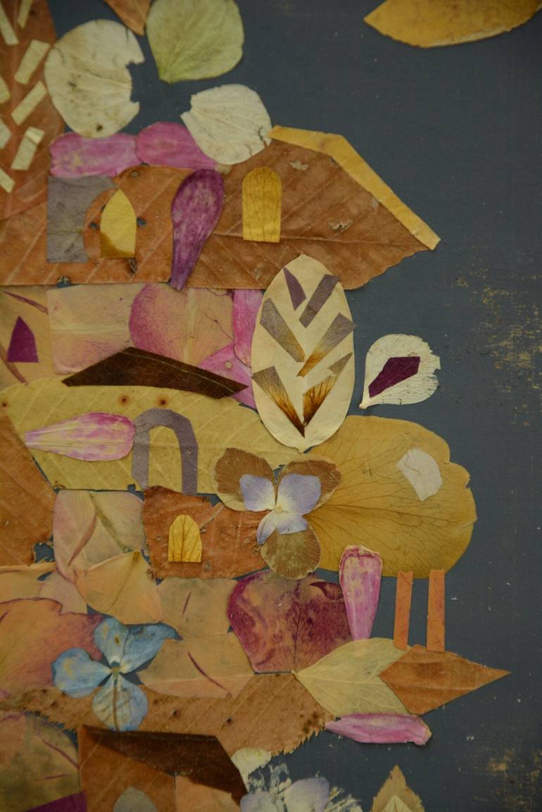 Original Conceptual Architecture Collage by Nani Potskhverashvili