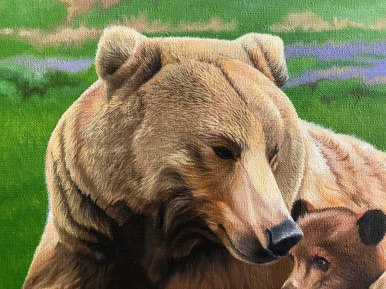 Original Photorealism Animal Painting by Kakajan Charyyev