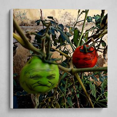 Original Surrealism Abstract Mixed Media by Electrodo Age