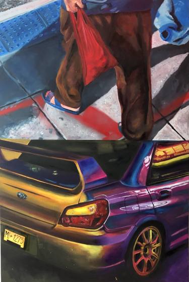 Print of Photorealism Car Paintings by Rulez Of Nothing