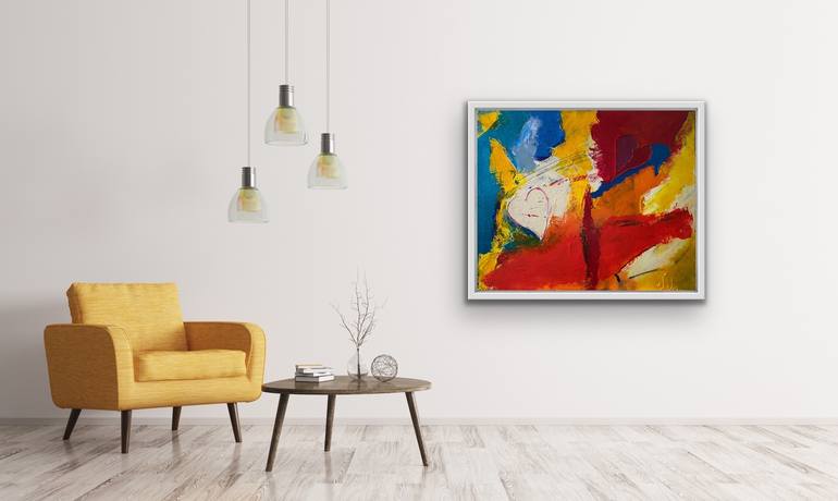 Original Abstract Painting by Ricardo Vela