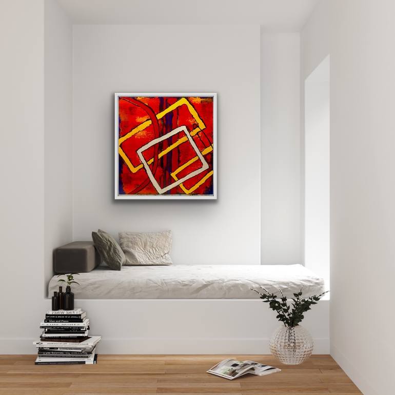 Original Abstract Painting by Ricardo Vela