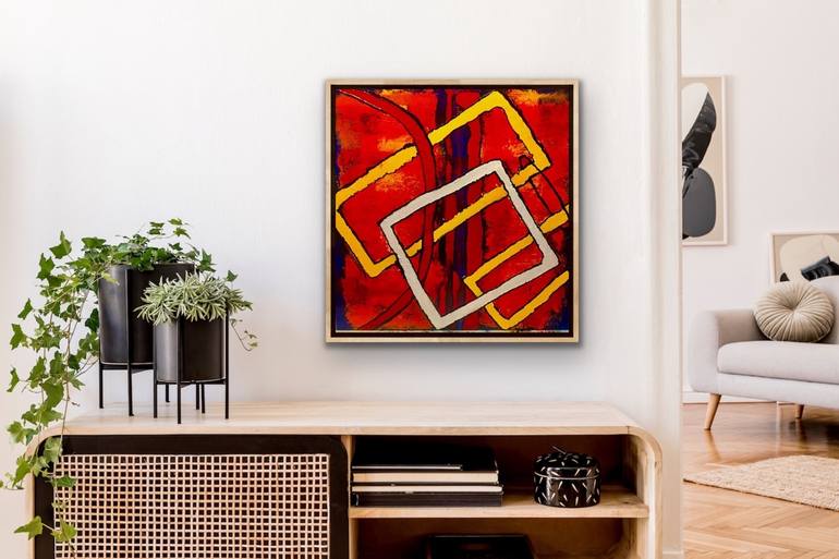 Original Abstract Painting by Ricardo Vela