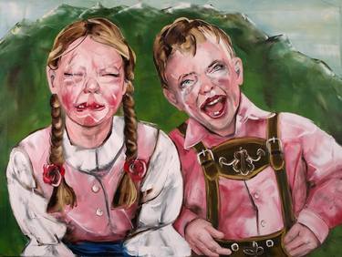 Original Children Paintings by Raymond Unger