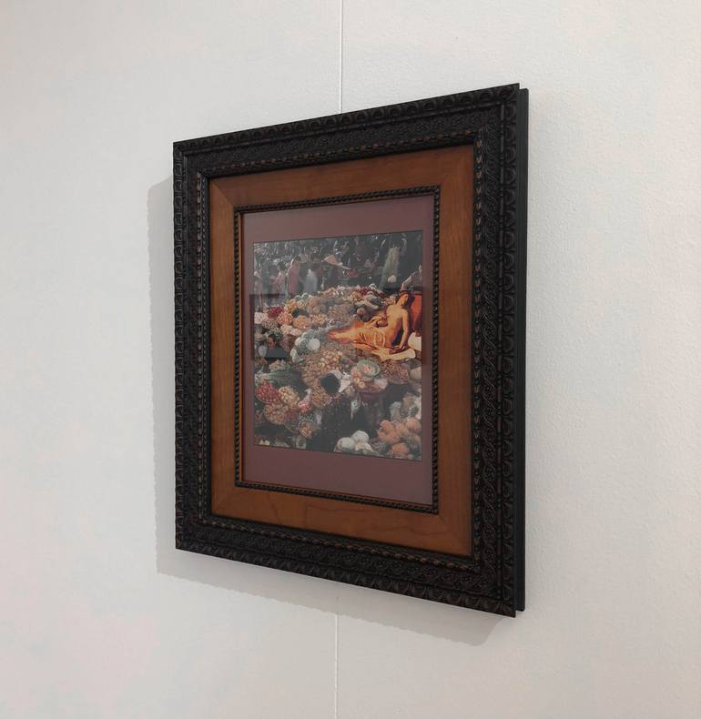 Original Illustration Still Life Collage by Lebasille Lebasille