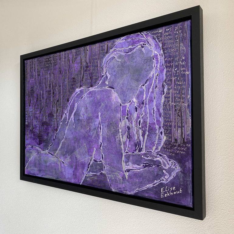 Original Conceptual Erotic Painting by Elise Eekhout