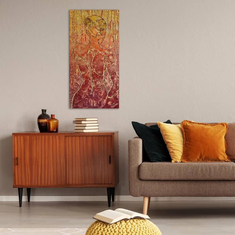Original Expressionism Erotic Painting by Elise Eekhout
