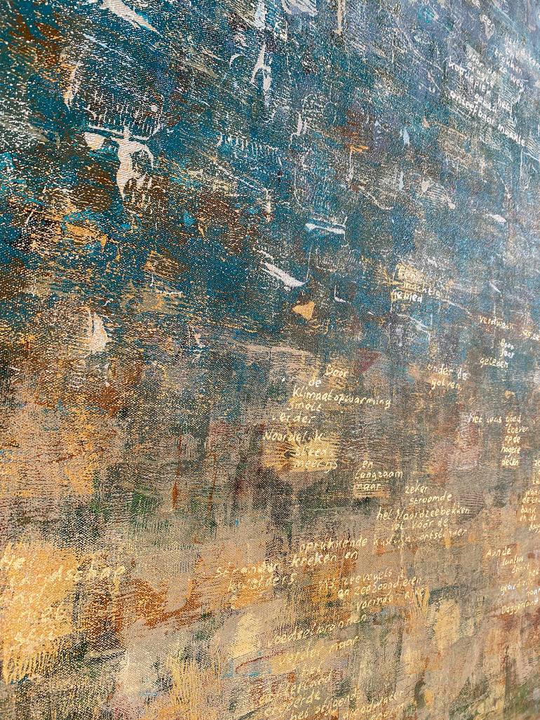 Original Abstract Seascape Painting by Elise Eekhout