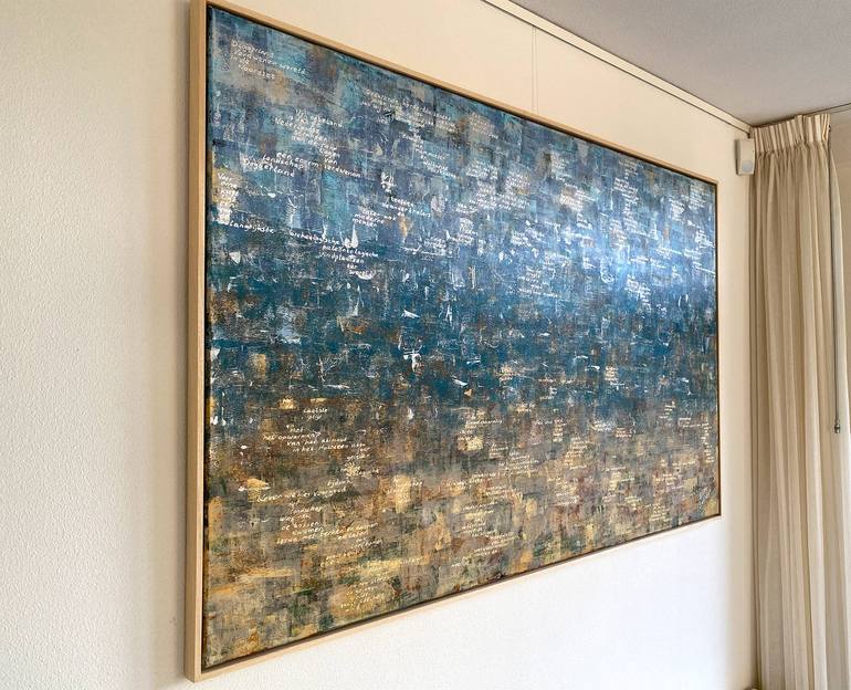 Original Abstract Seascape Painting by Elise Eekhout
