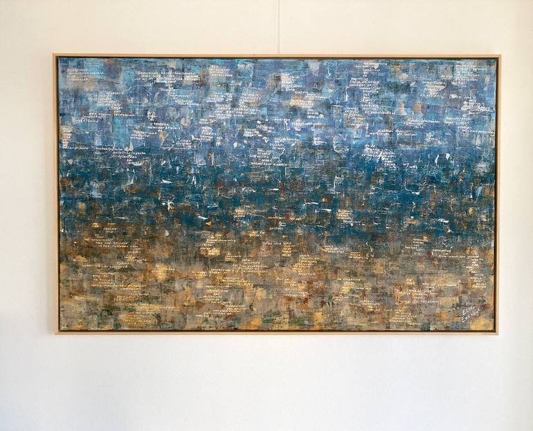 Original Abstract Seascape Painting by Elise Eekhout