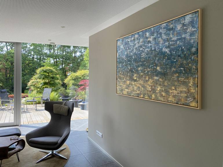 Original Abstract Seascape Painting by Elise Eekhout