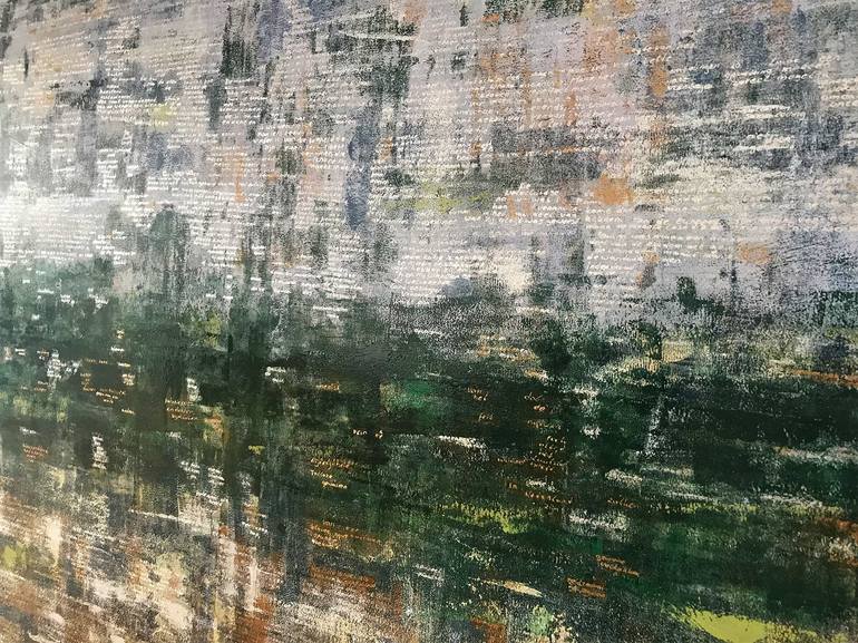 Original Abstract Landscape Painting by Elise Eekhout