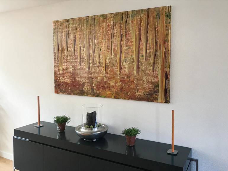 Original Abstract Landscape Painting by Elise Eekhout