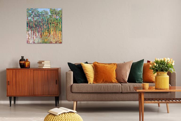 Original Abstract Landscape Painting by Elise Eekhout