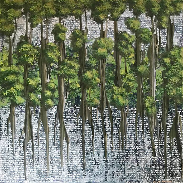 Print of Abstract Expressionism Nature Paintings by Elise Eekhout